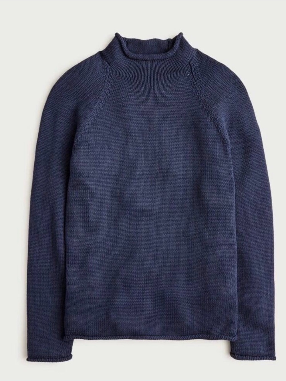 NWOT - Men's M - J. Crew 100% Cotton Oarsman Rollneck Sweater!